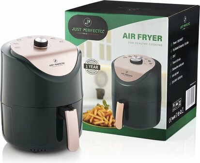 Just Perfecto JL-15: 1200W Airfryer heteluchtfriteuse met draaiknop - 3.5L