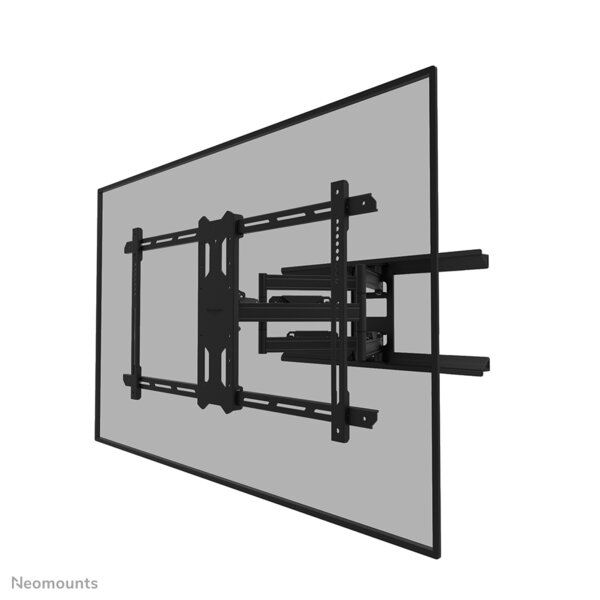 Neomounts WL40S-850BL18 Full Motion Wandsteun voor Schermen tot 86 Inch Zwart