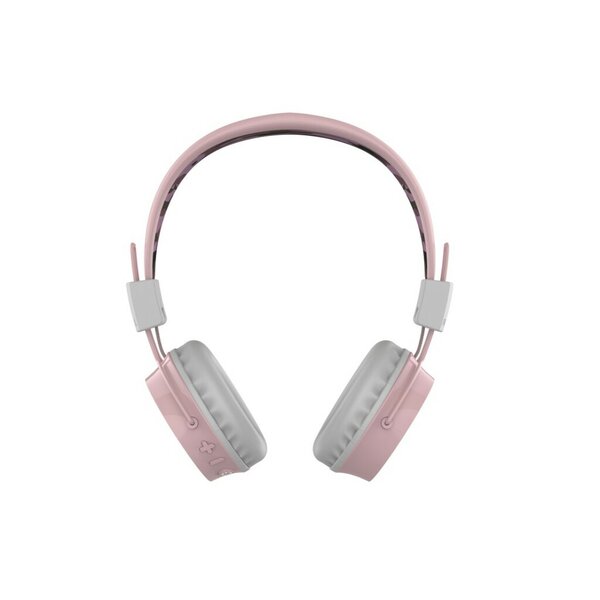 Thomson WHP8650PCAM Bluetooth&reg;-koptelefoon Teens&#039;n UP On-ear Pink Camouflage