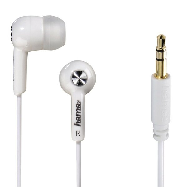 Hama In-ear-stereo-oortelefoon Basic4Music Wit