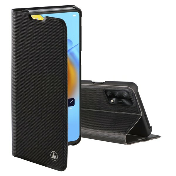 Hama Booklet Slim Pro Voor Oppo A74 4G Zwart