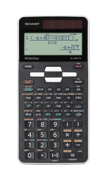 Citizen SH-ELW531TGWH Calculator Sharp ELW531TGWH Wit Wetenschappelijk Write View