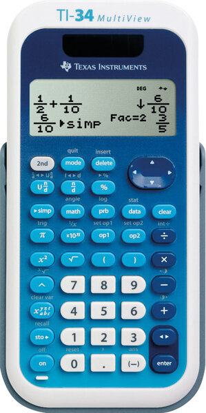 Texas Instruments TI-34MV-FC Calculator TI-34MV MultiView