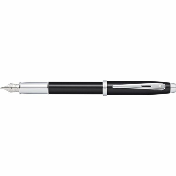 Sheaffer SF-E0933853 Vulpen 100 M Glossy Black Lacquer Chrome Plated