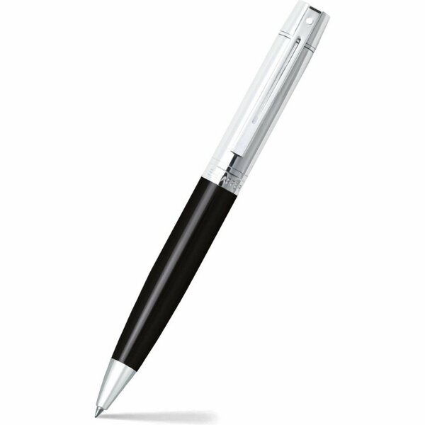 Sheaffer SF-E2931451 Balpen 300 Black Barrel Chrome Cap Chrome Plated