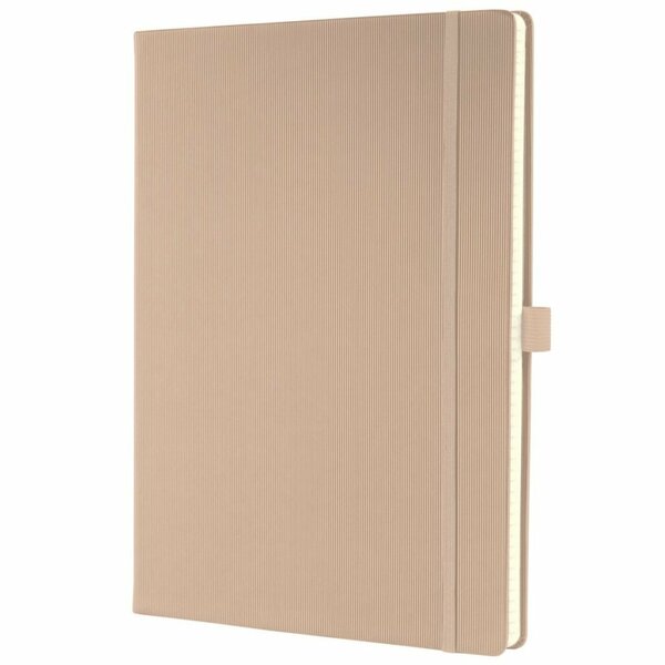 Sigel SI-CO640 Notitieboek Conceptum A4 194 Pagina&#039;s Ruit Hardcover Beige