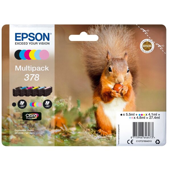 Epson T378 Origineel 378 Set A 6