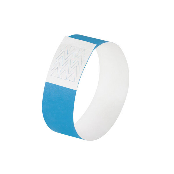 Sigel SI-EB211 Evenementenbandjes Super Soft, 255x25mm 120 Stuks Neon Blauw