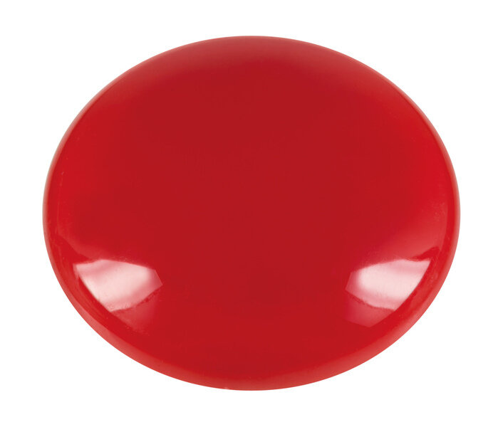 Westcott AC-E10810 Magneet Rood Pak &agrave; 10st. &Oslash; 25x11,8mm, 300g