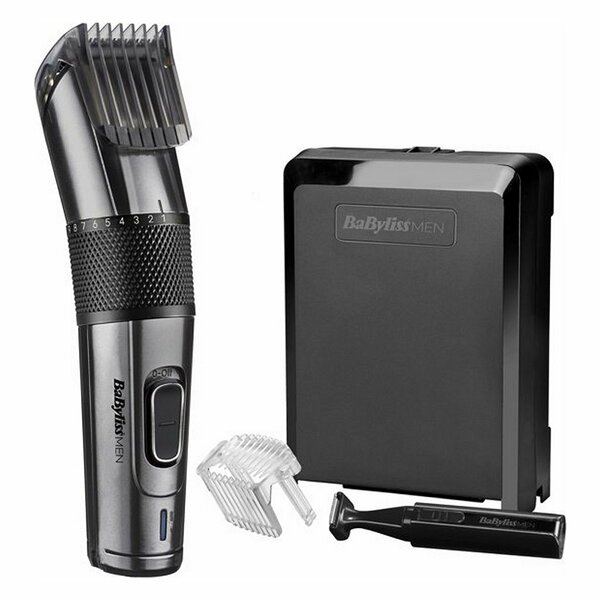 Babyliss E978E Carbon Titanium Tondeuse Zwart