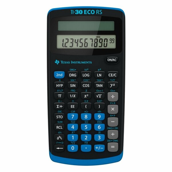 Texas Instruments TI-30RS-FC Rekenmachine Zwart/Blauw