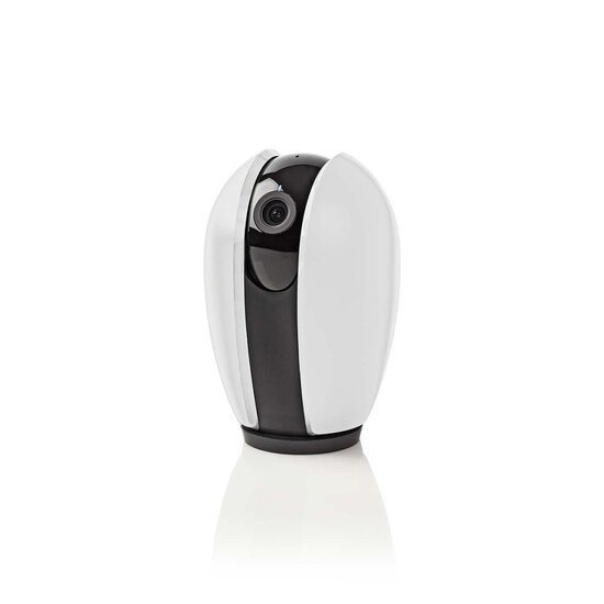 Nedis WIFICI21CGY Smartlife Camera Voor Binnen Wi-fi Full Hd 1080p Kiep En Kantel Cloud Opslag (optioneel) / Microsd (niet Inbegrepen) Nachtzicht Android&trade; / Ios Donkergrijs / Wit