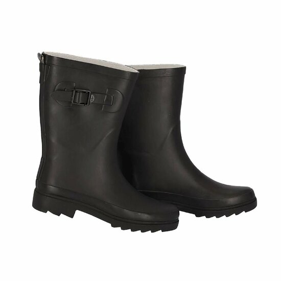 XQ Footwear Dames Regenlaarzen Maat 41 Zwart/Rubber