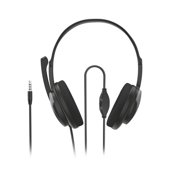 Hama PC-Office-headset HS-P100 V2 Stereo Zwart