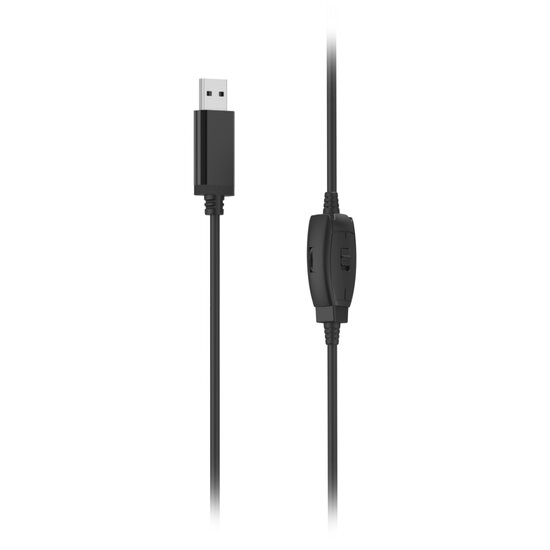 Hama PC-Office-headset HS-USB250 V2 Stereo Zwart