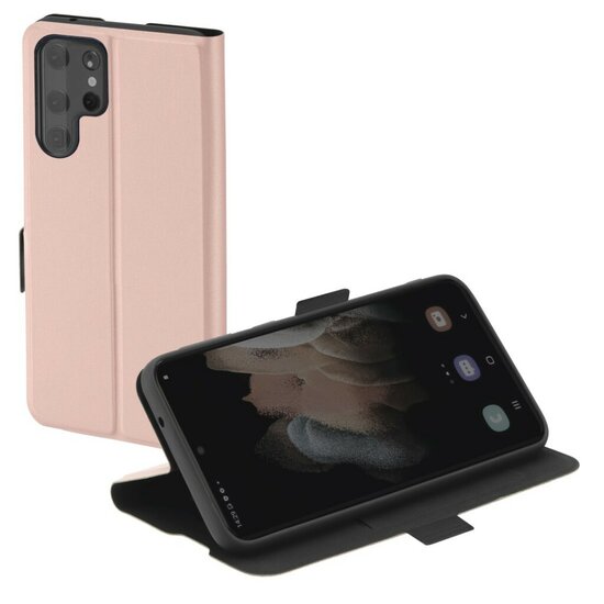 Hama Booklet Single2.0 Voor Samsung Galaxy S22 Ultra (5G) Roze