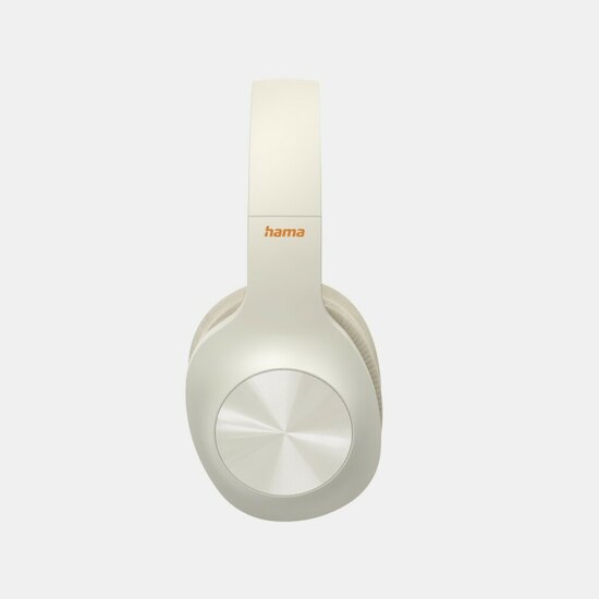 Hama Bluetooth&reg;-koptelefoon Spirit Calypso Over-ear Bass Boost Vouw. Beige