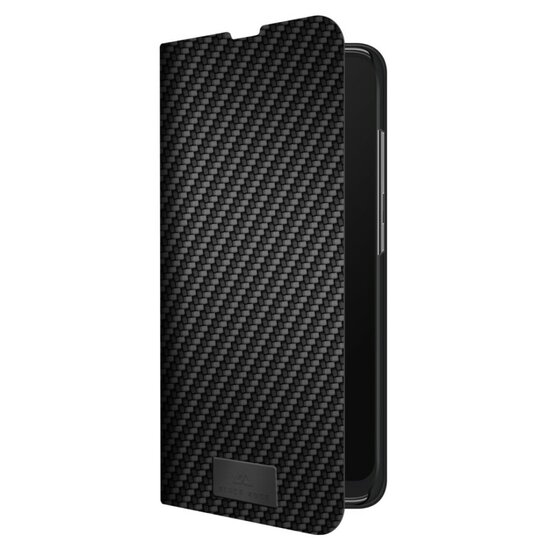 Black Rock Booklet Flex Carbon Voor Samsung Galaxy A71 Zwart