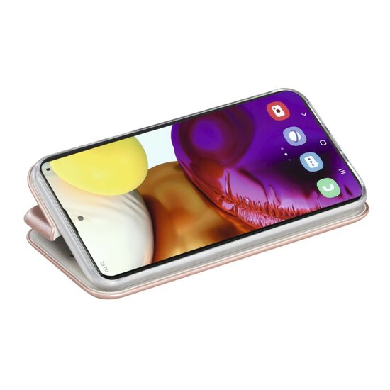 Hama Booklet Curve Voor Samsung Galaxy A71 Ros&eacute;goud