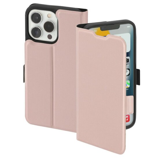 Hama Booklet Single2.0 Voor Apple IPhone 13 Pro Roze