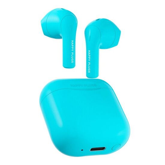 Happy Plugs Hoofdtelefoon True Wireless Joy Turquoise