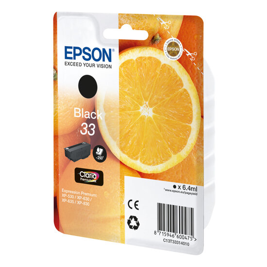 Epson T333140 Origineel Zwart 6,4ml