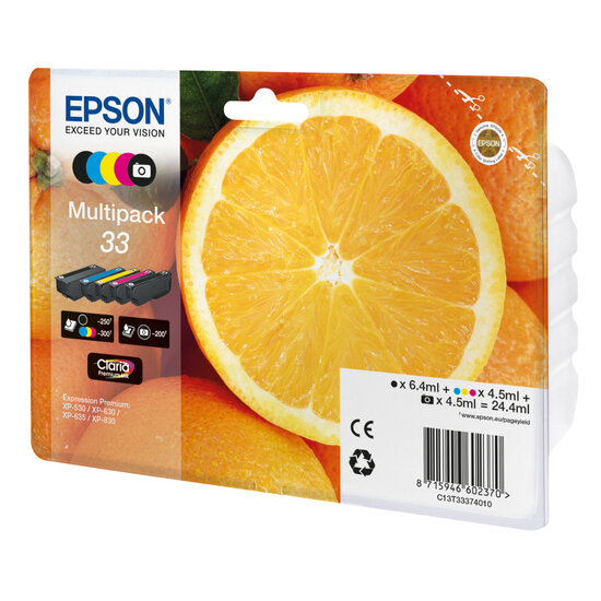 Epson T33 Multipack Origineel (5)