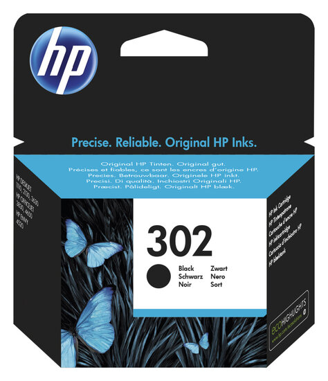 HP F6u66a 190p Origineel Zwart 302