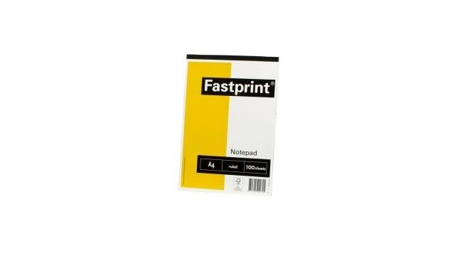 Fastprint Schrijfblok A4 100vel/70gram