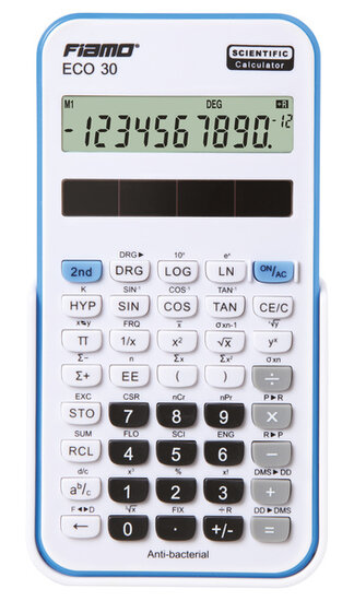 Citizen FI-ECO30BL Calculator Fiamo ECO 30 BL Wit-blauw