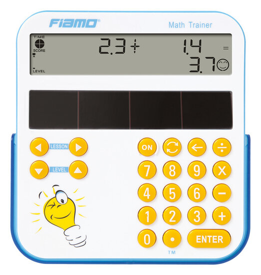 Citizen FI-MATHTRAINER Calculator Fiamo MATHTRAINER Wit-blauw