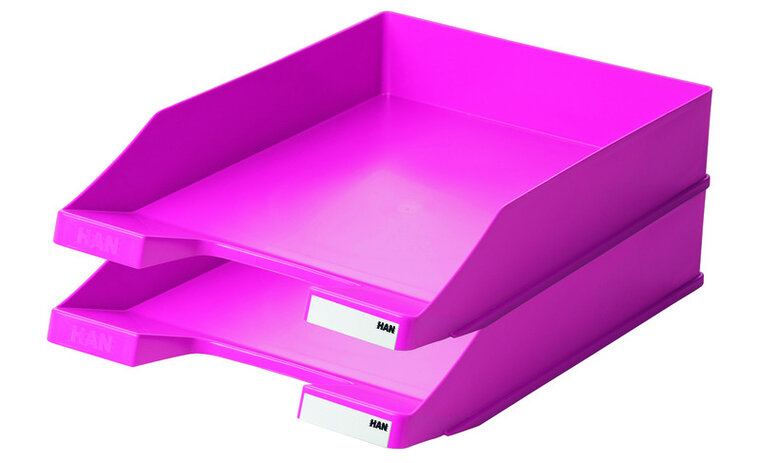 HAN HA-1027-X-56 Brievenbak A4 Standaard Plastic Trend Colour Roze