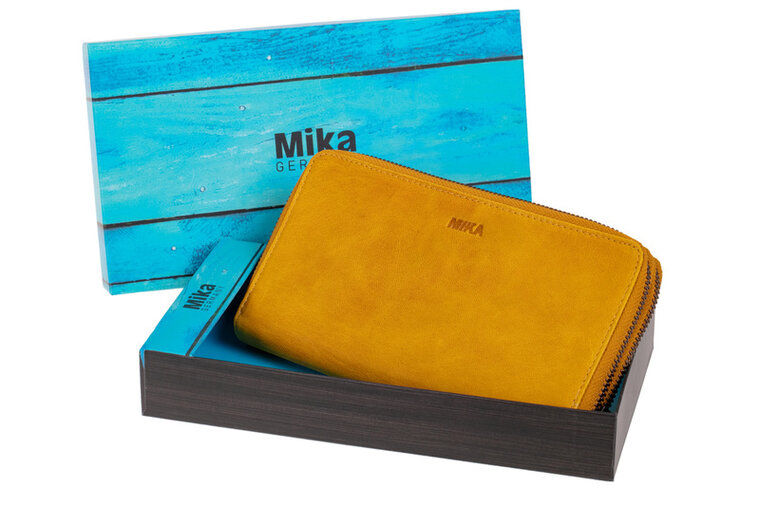 Juscha JU-42176 Portefeuille Mika Geel Dame 23x13x4cm