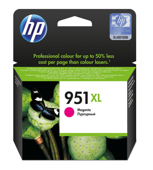 Original Ink Cartridge HP 951XL (CN047A) Magenta