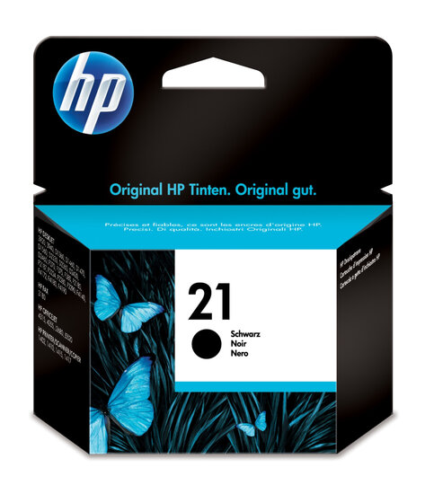 HP C9351a 5ml Origineel Zwart N21