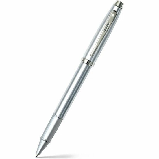 Sheaffer SF-E1930651 Rollerball 100 M Brushed Chrome Nickel Plated