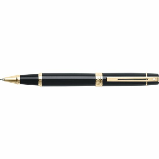 Sheaffer SF-E1932551 Rollerball 300 M Glossy Black Gold Tone