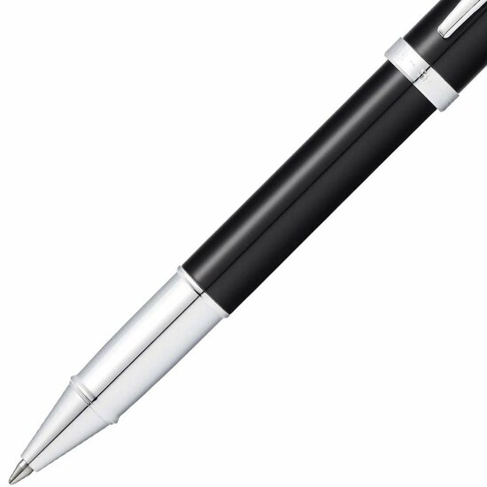 Sheaffer SF-E1933851 Rollerball 100 M Glossy Black Lacquer Chrome Plated