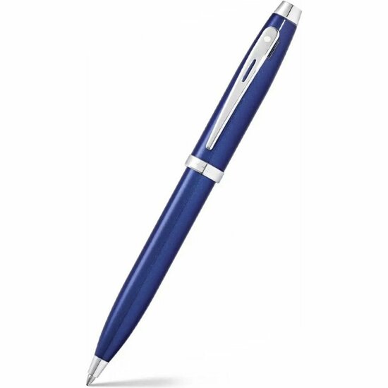 Sheaffer SF-E2933951 Balpen 100 Glossy Blue Lacquer Chrome Plated