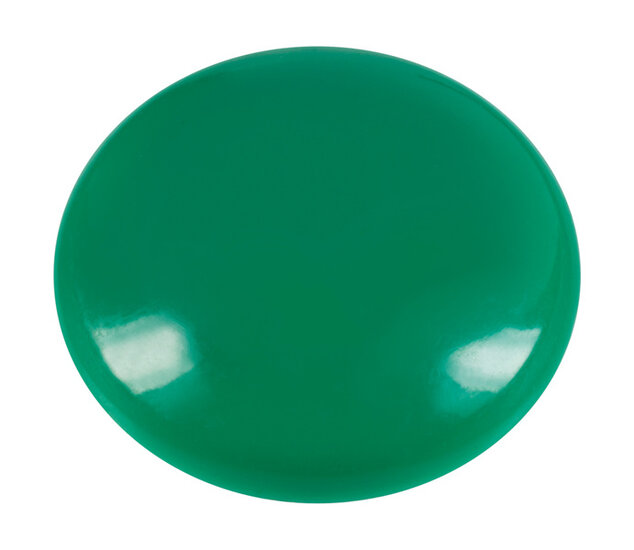 Westcott AC-E10813 Magneet Groen Pak &agrave; 10st. &Oslash; 25x11,8mm, 300g