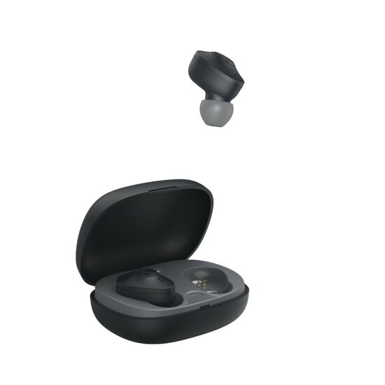 Hama Bluetooth&reg;-koptelefoon Freedom Buddy True Wireless In-ear Bass B. Zw