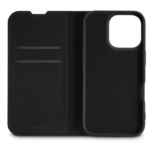 Hama Daily Protect Bookcase voor iPhone 16 Zwart