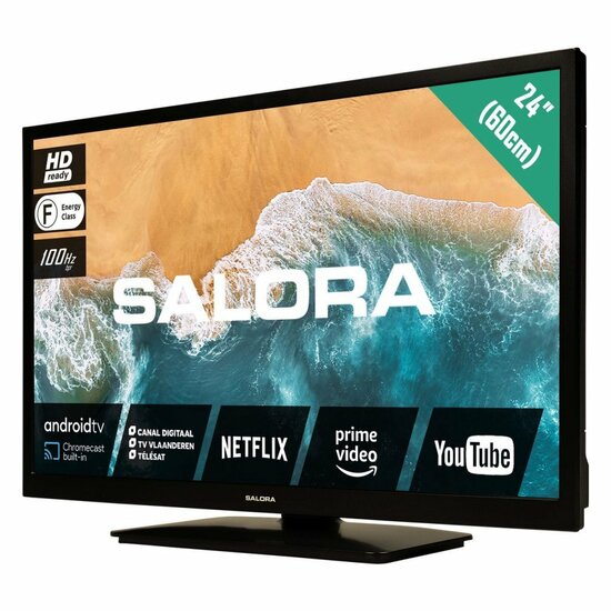 Salora 24MBA300 HD Smart TV 60 cm Zwart