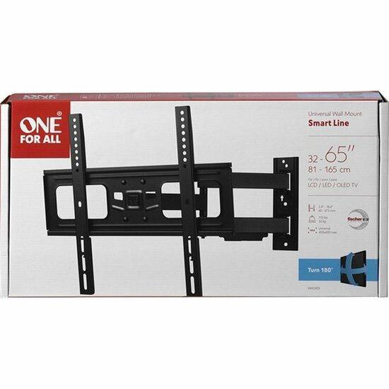 One For All WM2453 Muurbeugel 32-65 Inch Zwart