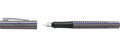 Faber Castell FC-140842 Vulpen Faber-Castell Grip Glam M Zilver