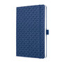 Sigel SI-JN101 Notitieboek Jolie Flair A5 Hardcover Gelinieerd Indigo Blauw