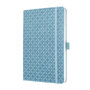 Sigel SI-JN119 Notitieboek Jolie Flair A5 Hardcover Gelinieerd Sky Blue