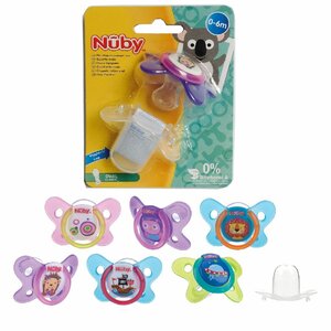 Nuby Fopspeen 0-6 Maanden Assorti