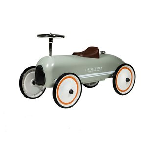 Little Dutch Retro Loopauto 75x40x40 cm Groen