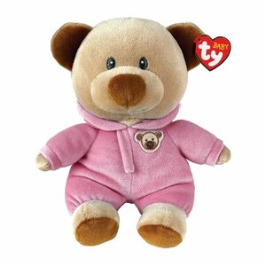 TY Baby Knuffel Pyjamabeer 15 cm Roze